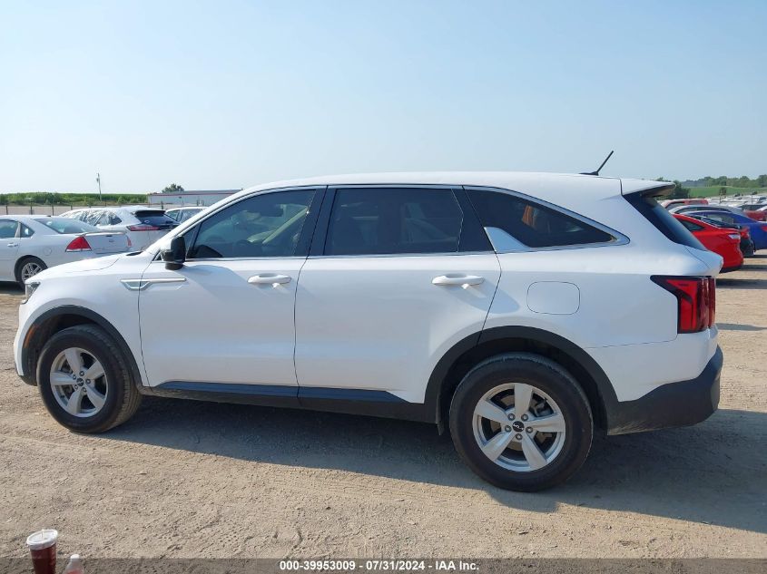 2022 Kia Sorento Lx VIN: 5XYRGDLC4NG157855 Lot: 39953009