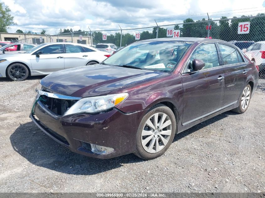 2011 Toyota Avalon Limited VIN: 4T1BK3DB8BU405871 Lot: 39955900