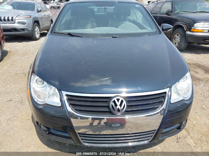 2010 Volkswagen Eos Komfort VIN: WVWBA7AH9AV010923 Lot: 39965575