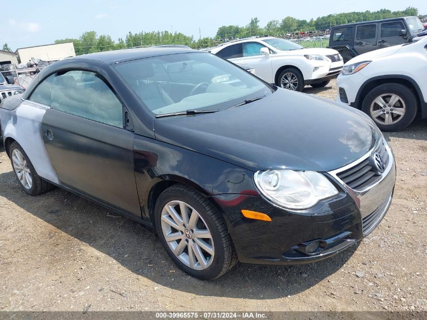 2010 Volkswagen Eos Komfort VIN: WVWBA7AH9AV010923 Lot: 39965575