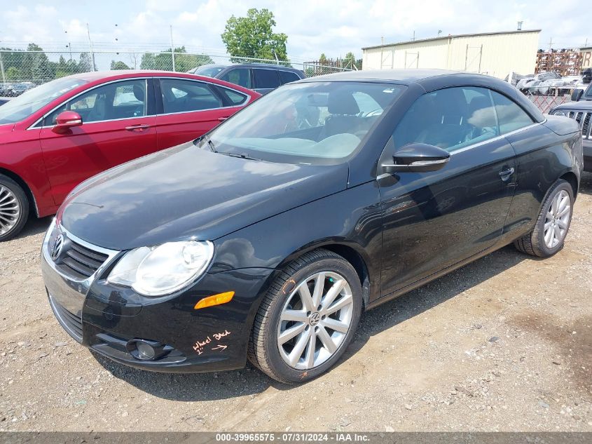 2010 Volkswagen Eos Komfort VIN: WVWBA7AH9AV010923 Lot: 39965575