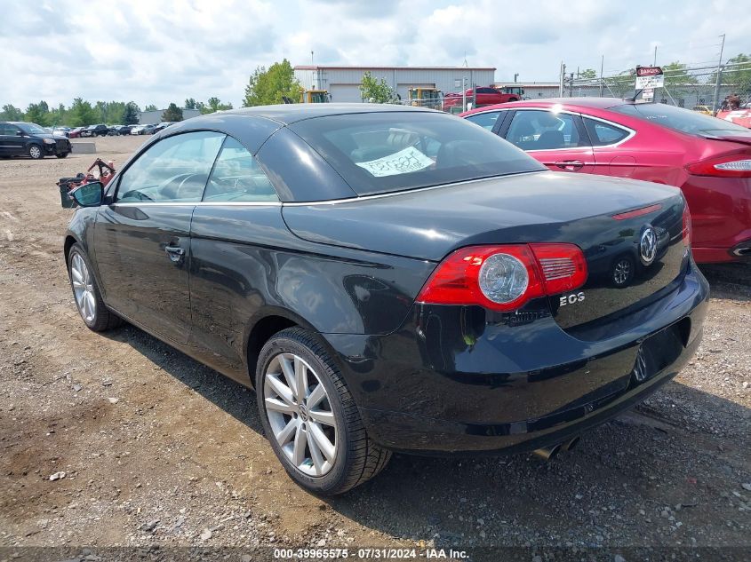 2010 Volkswagen Eos Komfort VIN: WVWBA7AH9AV010923 Lot: 39965575