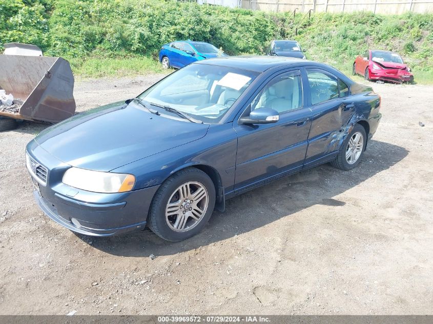 2007 Volvo S60 2.5T VIN: YV1RS592872607324 Lot: 39969572