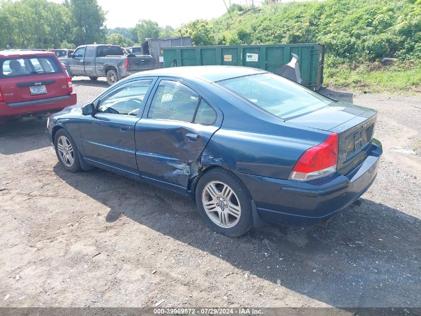 2007 Volvo S60 2.5T VIN: YV1RS592872607324 Lot: 39969572