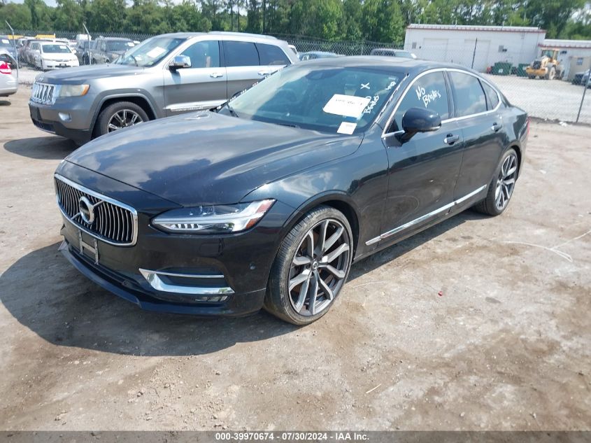 2017 Volvo S90 T6 Inscription VIN: YV1A22ML9H1001081 Lot: 39970674