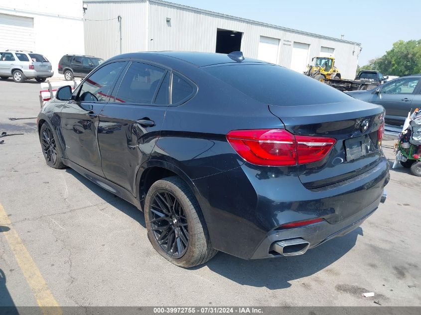 2015 BMW X6 xDrive35I VIN: 5UXKU2C58F0F95920 Lot: 39972755