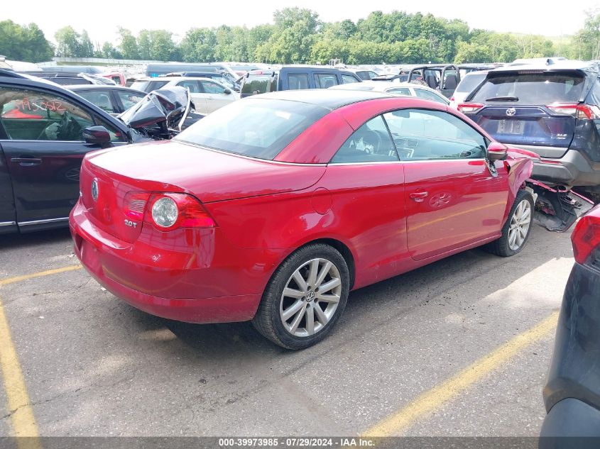 2009 Volkswagen Eos Komfort VIN: WVWBA71F99V016408 Lot: 39973985