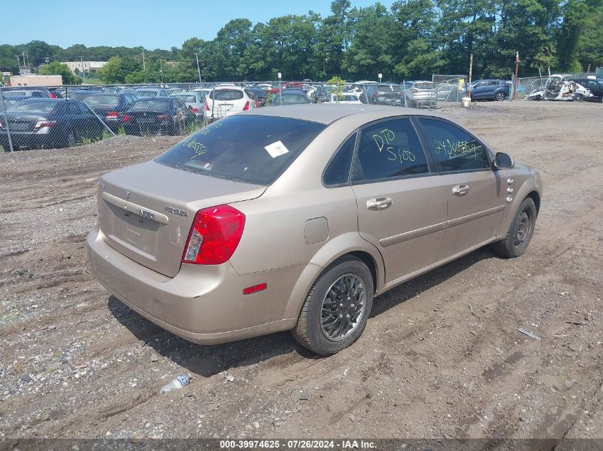 2006 Suzuki Forenza VIN: KL5JD56Z36K472708 Lot: 39974625