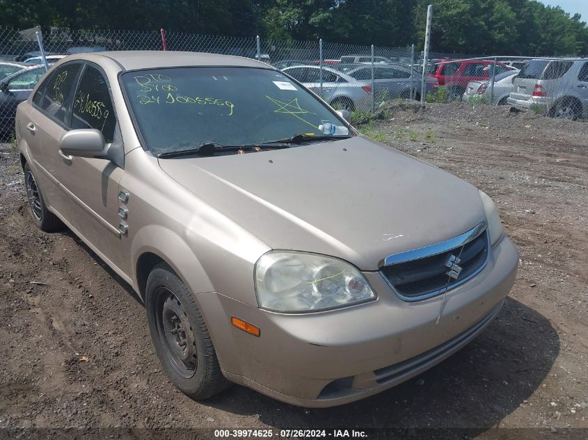 2006 Suzuki Forenza VIN: KL5JD56Z36K472708 Lot: 39974625