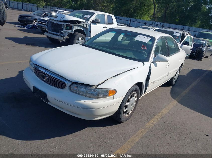 2001 Buick Century VIN: 2G4WF52J511135855 Lot: 39984460