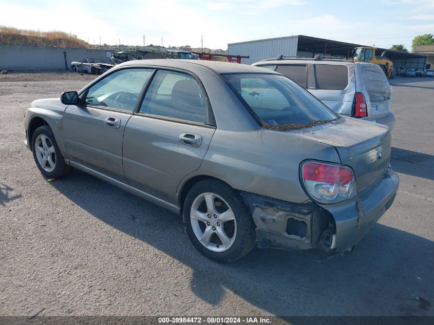 2006 Subaru Impreza 2.5I VIN: JF1GD67646H520072 Lot: 39984472