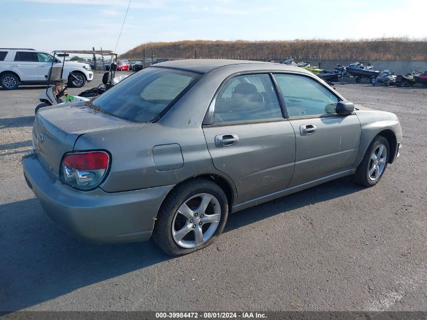 2006 Subaru Impreza 2.5I VIN: JF1GD67646H520072 Lot: 39984472