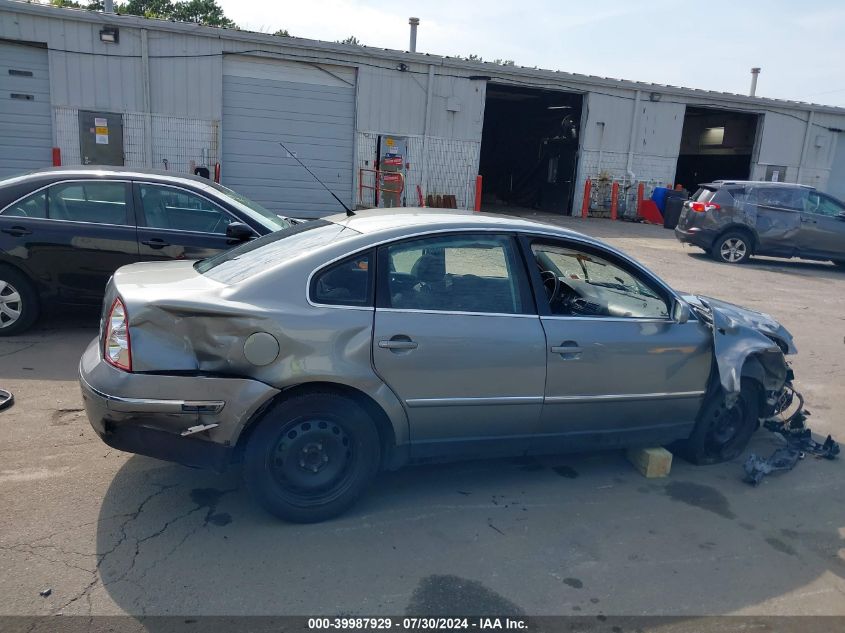 2003 Volkswagen Passat Gl VIN: WVWMD63B43P031737 Lot: 39987929