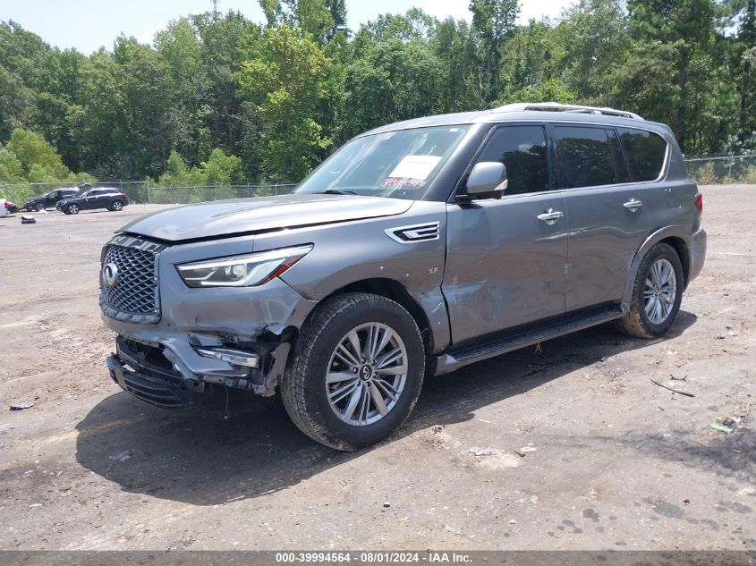 2019 Infiniti Qx80 Luxe VIN: JN8AZ2NF3K9686556 Lot: 39994564