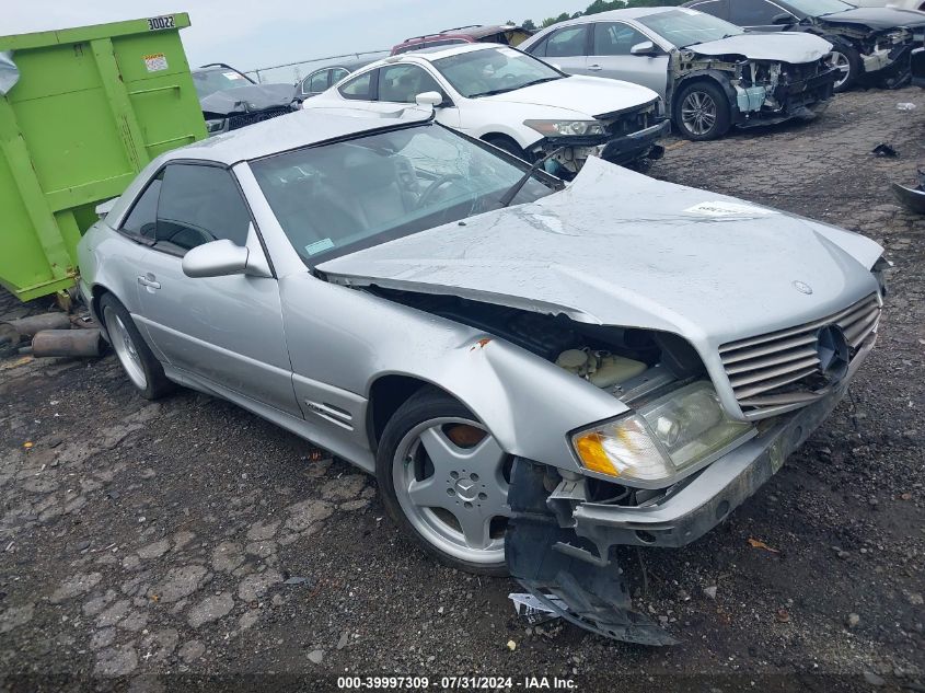 2000 Mercedes-Benz Sl 500 VIN: WDBFA68F3YF194131 Lot: 39997309