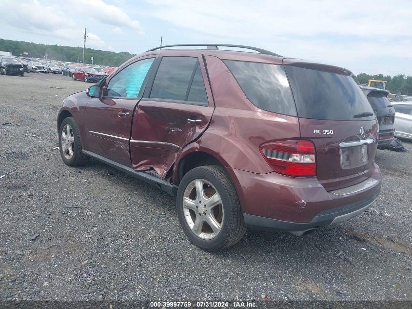 2008 Mercedes-Benz Ml 350 4Matic VIN: 4JGBB86E18A417990 Lot: 39997759