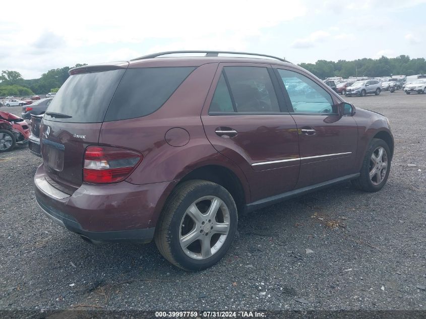 2008 Mercedes-Benz Ml 350 4Matic VIN: 4JGBB86E18A417990 Lot: 39997759