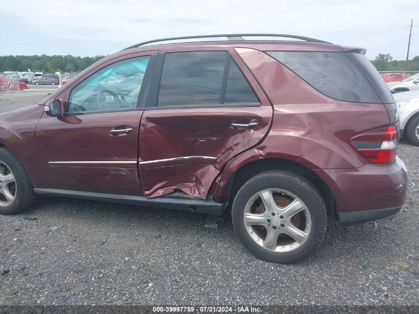 2008 Mercedes-Benz Ml 350 4Matic VIN: 4JGBB86E18A417990 Lot: 39997759