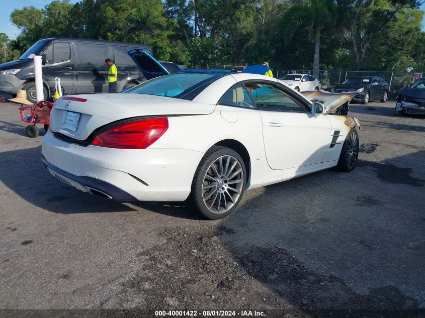 2017 Mercedes-Benz Sl 450 VIN: WDDJK6GA4HF047241 Lot: 40001422