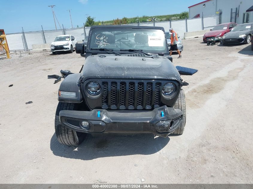 2021 Jeep Wrangler 4Xe Unlimited High Altitude 4X4 VIN: 1C4JJXP6XMW767958 Lot: 40002380