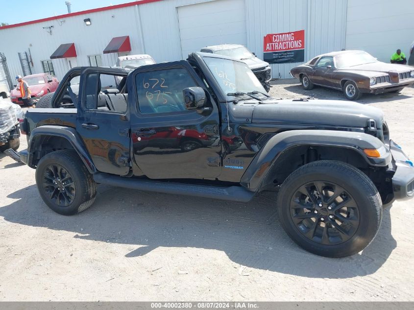 2021 Jeep Wrangler 4Xe Unlimited High Altitude 4X4 VIN: 1C4JJXP6XMW767958 Lot: 40002380