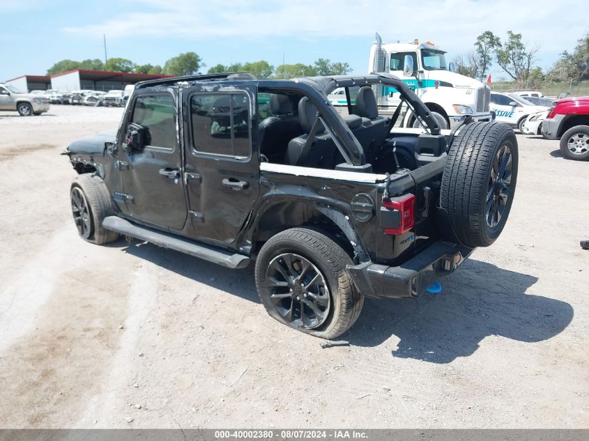 2021 Jeep Wrangler 4Xe Unlimited High Altitude 4X4 VIN: 1C4JJXP6XMW767958 Lot: 40002380