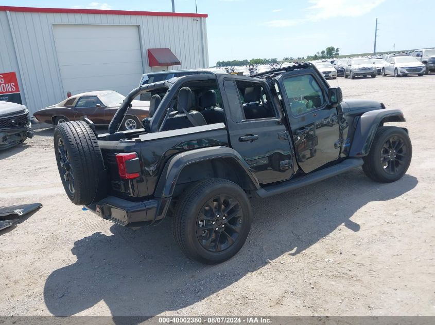 2021 Jeep Wrangler 4Xe Unlimited High Altitude 4X4 VIN: 1C4JJXP6XMW767958 Lot: 40002380