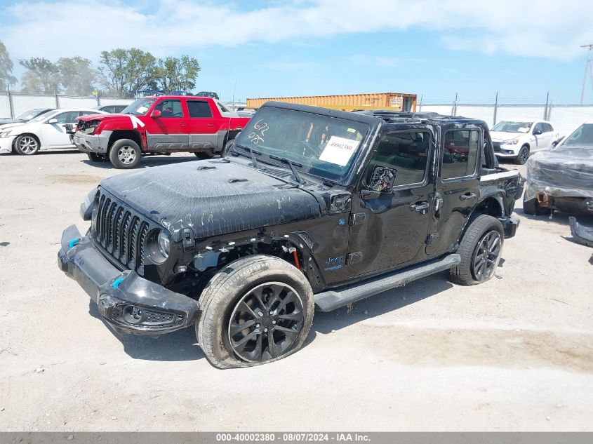 2021 Jeep Wrangler 4Xe Unlimited High Altitude 4X4 VIN: 1C4JJXP6XMW767958 Lot: 40002380