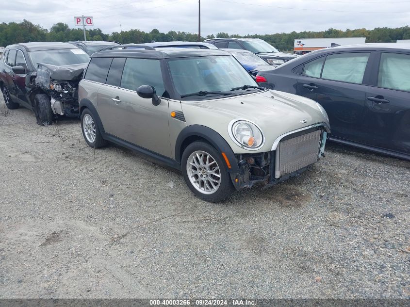 2009 Mini Cooper Clubman VIN: WMWML33519TX50355 Lot: 40003266