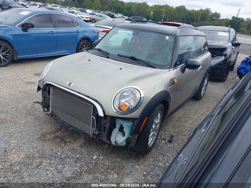 2009 Mini Cooper Clubman VIN: WMWML33519TX50355 Lot: 40003266