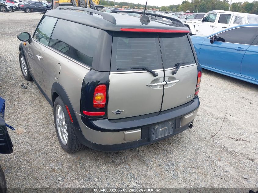 2009 Mini Cooper Clubman VIN: WMWML33519TX50355 Lot: 40003266