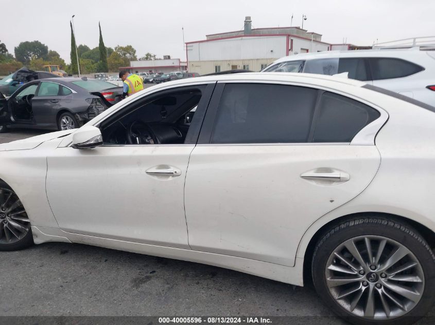 2023 Infiniti Q50 Luxe VIN: JN1EV7BP0PM511529 Lot: 40005596