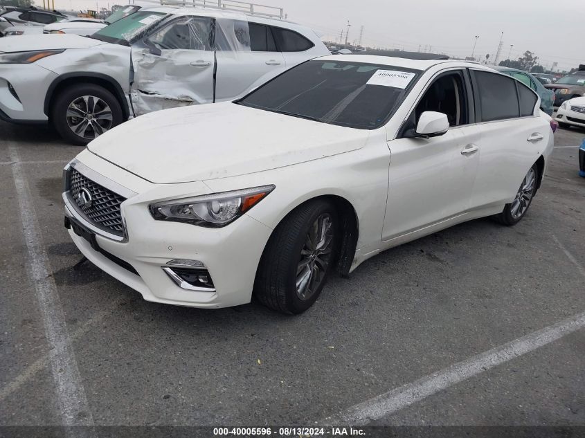 2023 Infiniti Q50 Luxe VIN: JN1EV7BP0PM511529 Lot: 40005596