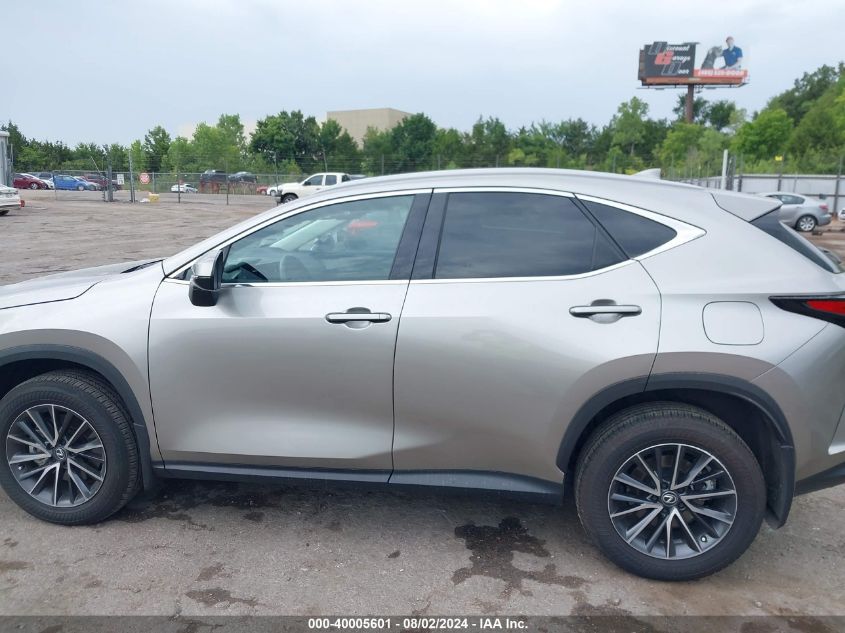 2024 Lexus Nx 350 VIN: 2T2AGCEZ6RC040025 Lot: 40005601