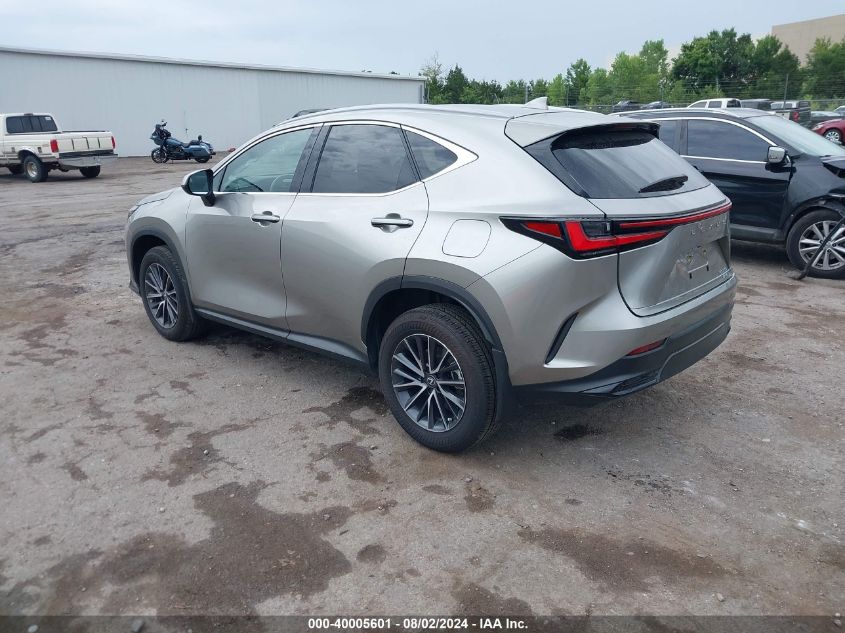 2024 Lexus Nx 350 VIN: 2T2AGCEZ6RC040025 Lot: 40005601