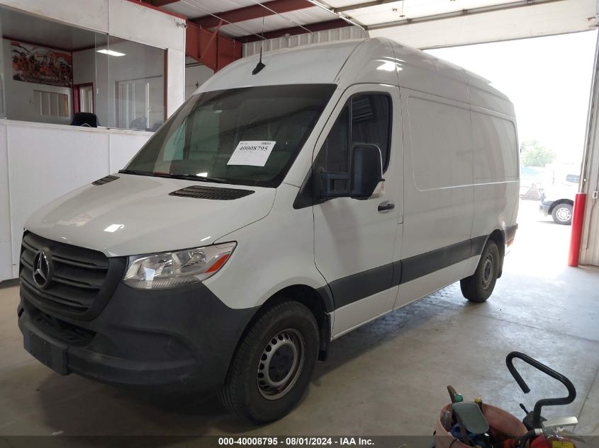 2021 Mercedes-Benz Sprinter 1500 Standard Roof I4 VIN: W1Y70BGY0MT063427 Lot: 40008795