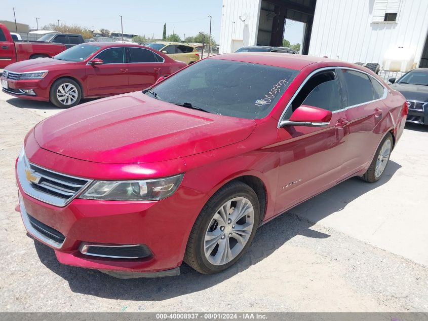 2015 Chevrolet Impala Lt VIN: 2G1115SL7F9108290 Lot: 40008937