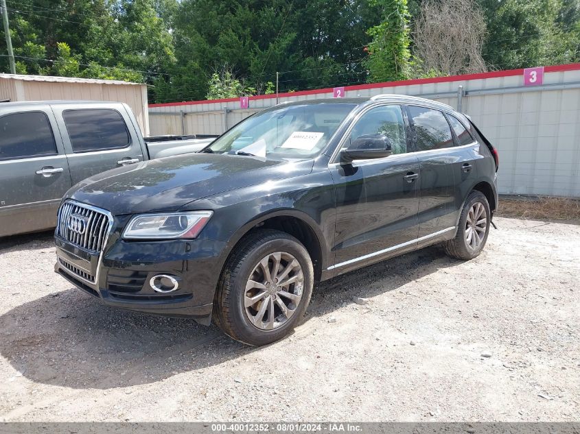 2014 Audi Q5 2.0T Premium VIN: WA1LFAFP0EA025076 Lot: 40012352