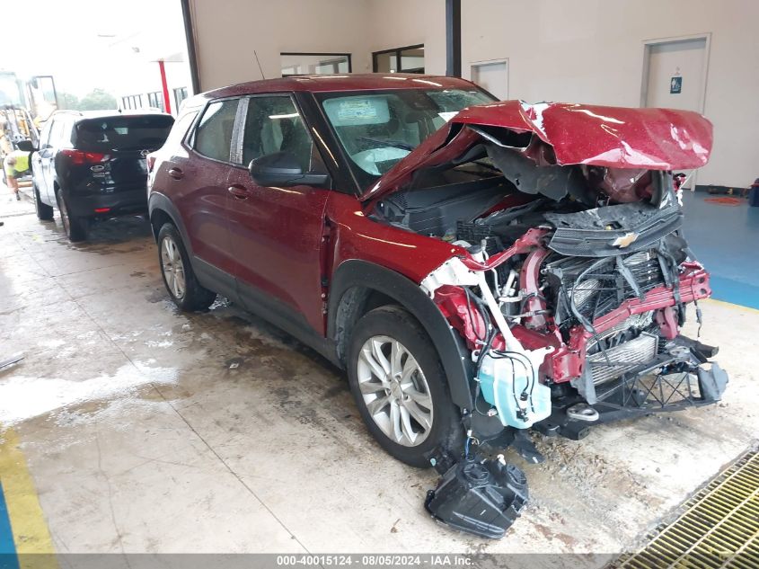 2021 Chevrolet Trailblazer Fwd Ls VIN: KL79MMS28MB009568 Lot: 40015124