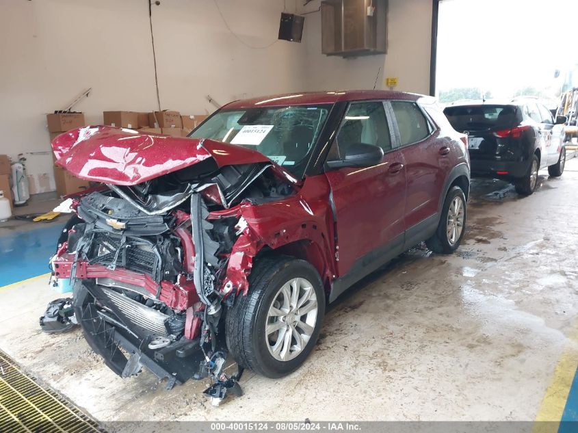 2021 Chevrolet Trailblazer Fwd Ls VIN: KL79MMS28MB009568 Lot: 40015124