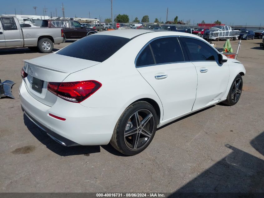 2022 Mercedes-Benz A 220 VIN: W1K3G4EB4NJ366397 Lot: 40016731