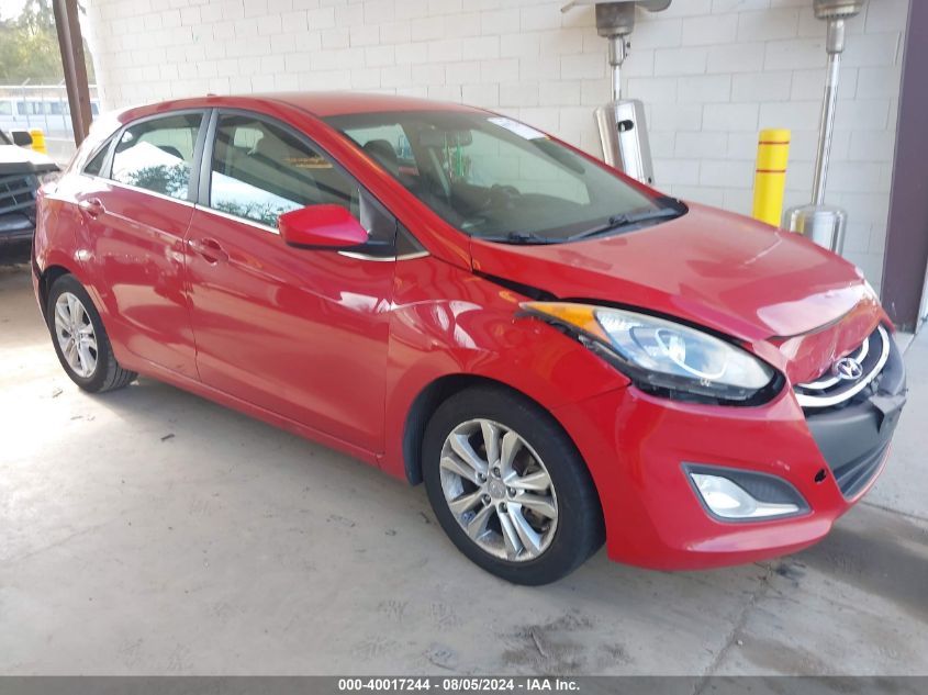 2013 Hyundai Elantra Gt VIN: KMHD35LE2DU061387 Lot: 40017244