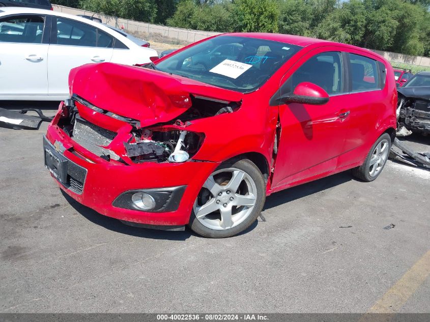 2015 Chevrolet Sonic Ltz Auto VIN: 1G1JE6SBXF4203849 Lot: 40022536