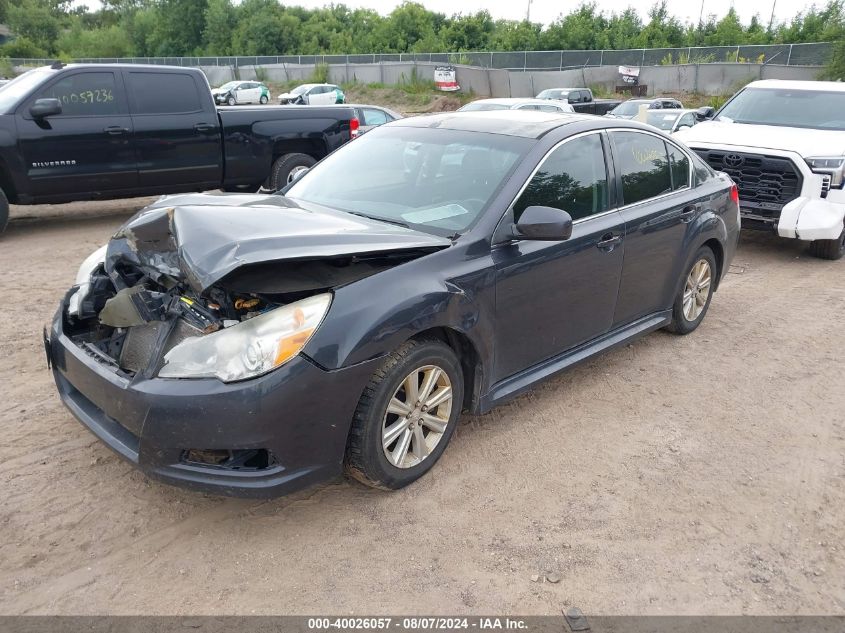 2012 Subaru Legacy 2.5I Premium VIN: 4S3BMAG63C1015605 Lot: 40026057