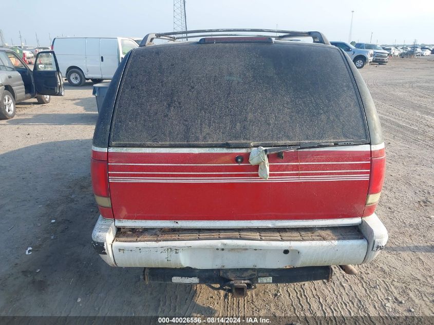 1995 Chevrolet Blazer VIN: 1GNDT13W7S2138096 Lot: 40026556