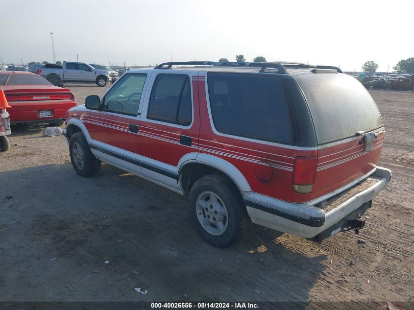 1995 Chevrolet Blazer VIN: 1GNDT13W7S2138096 Lot: 40026556