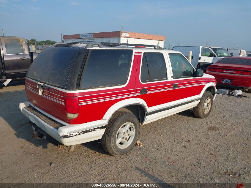 1995 Chevrolet Blazer VIN: 1GNDT13W7S2138096 Lot: 40026556