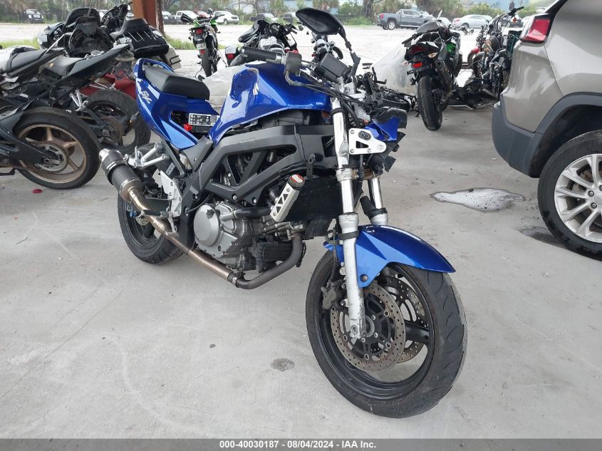 2005 Suzuki Sv650 VIN: JS1VP53A752103554 Lot: 40030187