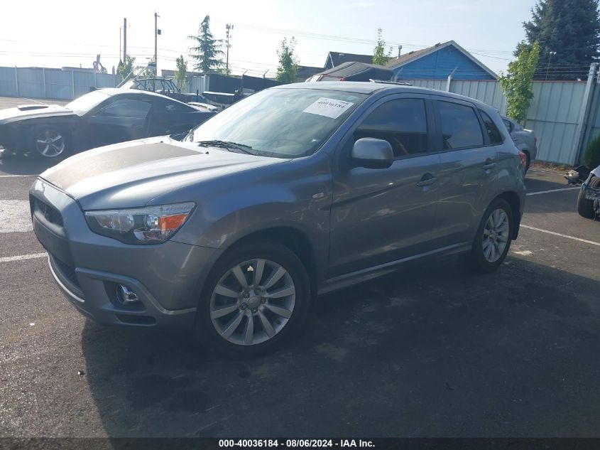 2011 Mitsubishi Outlander Sport Se VIN: JA4AR4AUXBZ025192 Lot: 40036184