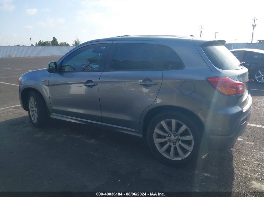 2011 Mitsubishi Outlander Sport Se VIN: JA4AR4AUXBZ025192 Lot: 40036184